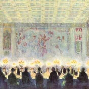 The Dinner by Franz Von Stuck