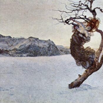 The Evil Mothers [1] by Giovanni Segantini