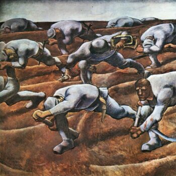 The Nameless 1914 by Albin Egger-Lienz