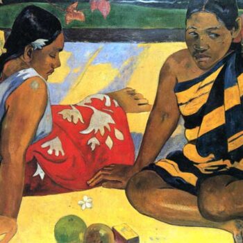 Two Women from Tahiti by Gauguin