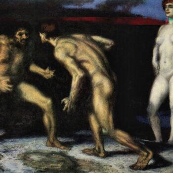 The Struggle For Women [1] by Franz Von Stuck