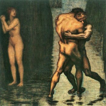 The Struggle For Women [2] by Franz Von Stuck
