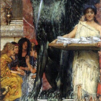 A Bathroom (An Ancient Tradition) by Alma-Tadema