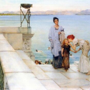 A Kiss by Alma-Tadema