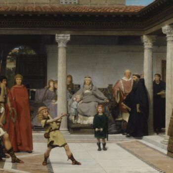 Alma-Tadema - Education of The Children