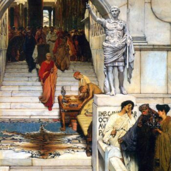 An Audience with Agrippa by Alma-Tadema