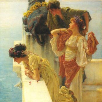 Good Vantage Point by Alma-Tadema