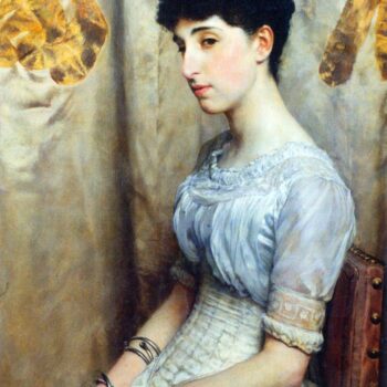 Portrait of Alice Lewis by Alma-Tadema