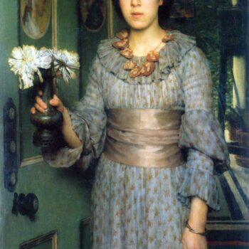 Portrait of Anna Alma-Tadema by Alma-Tadema