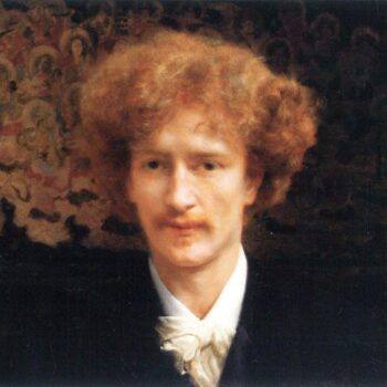 Portrait of Ignaz Jan Paderewski by Alma-Tadema