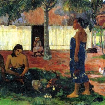 Whya Are You Angry by Gauguin