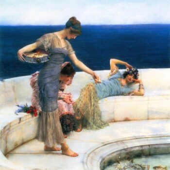 Silver Favorites by Alma-Tadema
