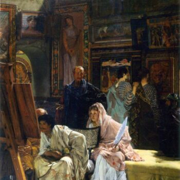 The Gallery by Alma-Tadema