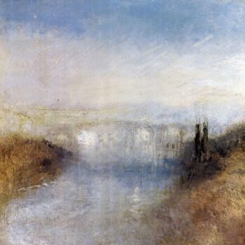A River from a Hill by Joseph Mallord Turner
