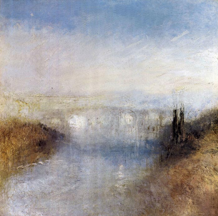 A River from a Hill by Joseph Mallord Turner