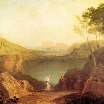 Aeneas and Cybelle at Lake Avernus by Joseph Mallord Turner