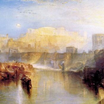 Ancient Rome; Agrippina Lands with The Ashes of Germanicus by Joseph Mallord Turner