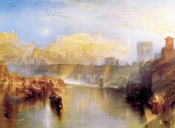Ancient Rome; Agrippina Lands with The Ashes of Germanicus by Joseph Mallord Turner