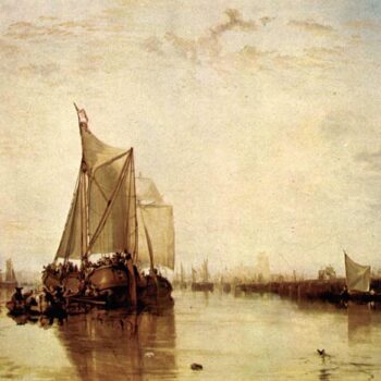 Boat in Rotterdam by Joseph Mallord Turner