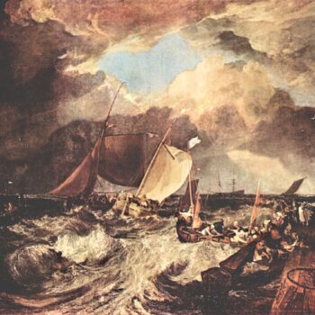 Calais Pier by Joseph Mallord Turner