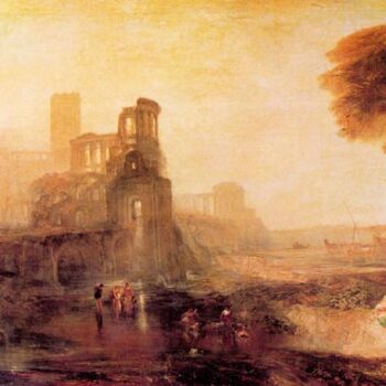 Caligulas Palace and Bridge by Joseph Mallord Turner