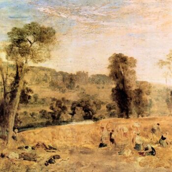 Cassiobury Park - Harvest by Joseph Mallord Turner