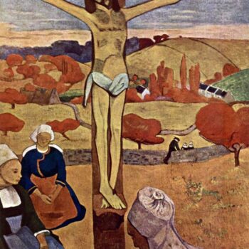 Yellow Christ by Gauguin