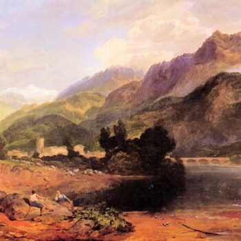 Castle of St. Michael, Near Bonneville, Savoy by Joseph Mallord Turner