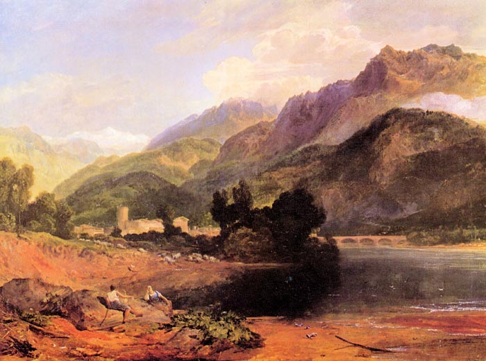 Castle of St. Michael, Near Bonneville, Savoy by Joseph Mallord Turner