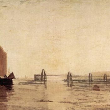 Chain Pier, Brighton by Joseph Mallord Turner