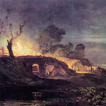 Coalbrookdale by Joseph Mallord Turner