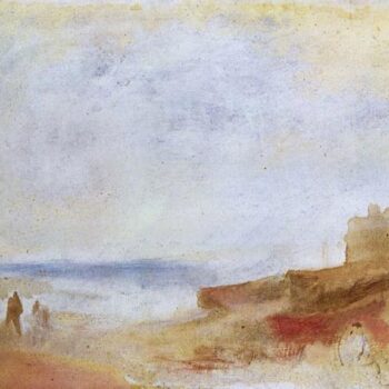 Coastal Scene with Buildings by Joseph Mallord Turner