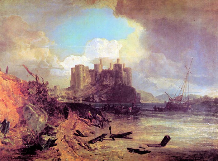 Conway Castle by Joseph Mallord Turner