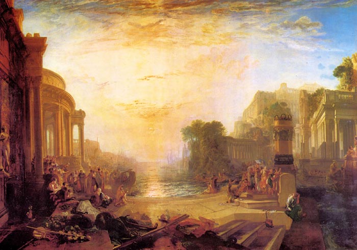 Decline of Carthagen by Joseph Mallord Turner