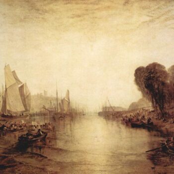 East Cowes Castle by Joseph Mallord Turner