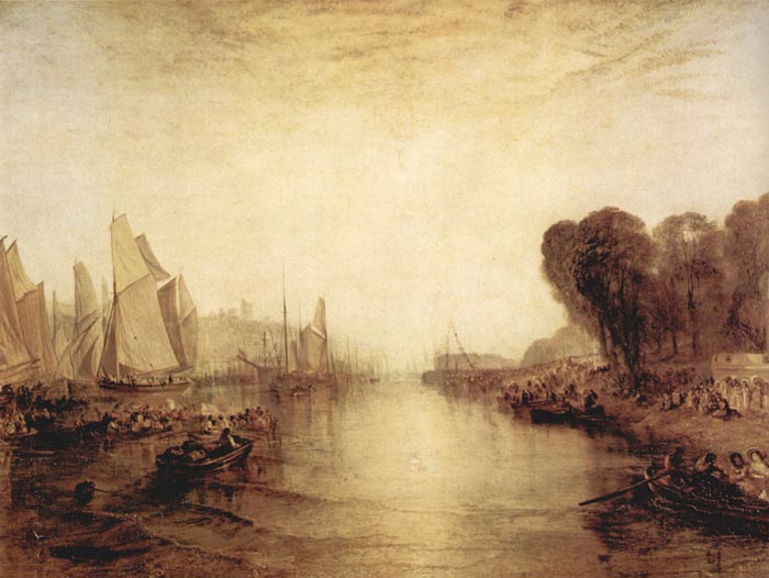 East Cowes Castle by Joseph Mallord Turner