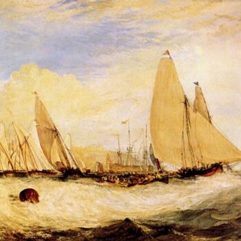 East Cowes Castle, Regatta by Joseph Mallord Turner