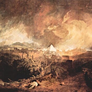 Fifth Plague of Egypt by Joseph Mallord Turner