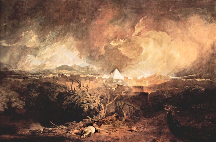 Fifth Plague of Egypt by Joseph Mallord Turner