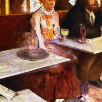Absinthe Drinkers by Degas