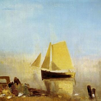 Fishing Boat in a Mist by Joseph Mallord Turner