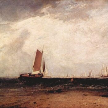 Fishing on The Blythe-Sand by Joseph Mallord Turner