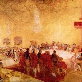George Iv at Banquet in Edinburgh by Joseph Mallord Turner