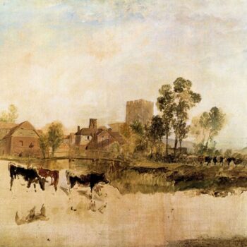 Goring Mill and Church by Joseph Mallord Turner