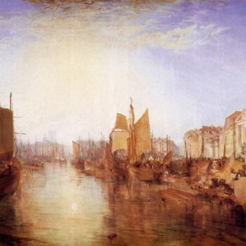 Harbor of Dieppe by Joseph Mallord Turner