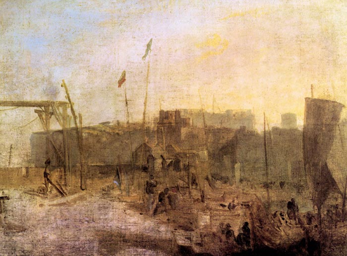 Margate, Setting Sun by Joseph Mallord Turner