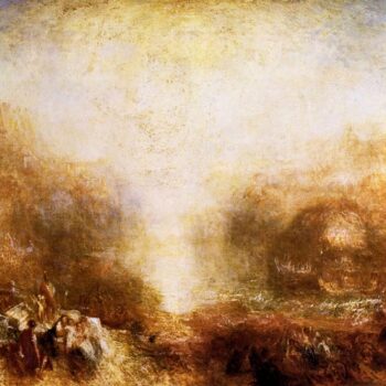 Mercury Sent to Admonish Aeneas by Joseph Mallord Turner