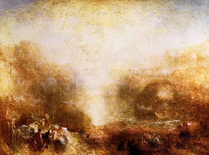 Mercury Sent to Admonish Aeneas by Joseph Mallord Turner