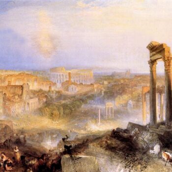 Modern Rome, Camp Vaccino by Joseph Mallord Turner