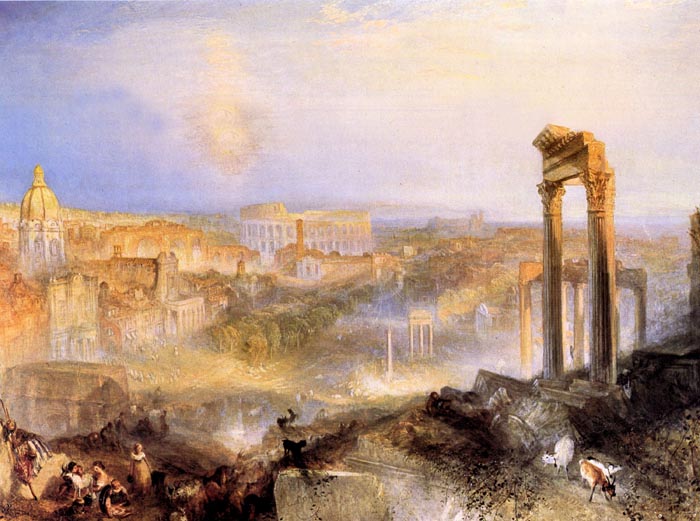 Modern Rome, Camp Vaccino by Joseph Mallord Turner
